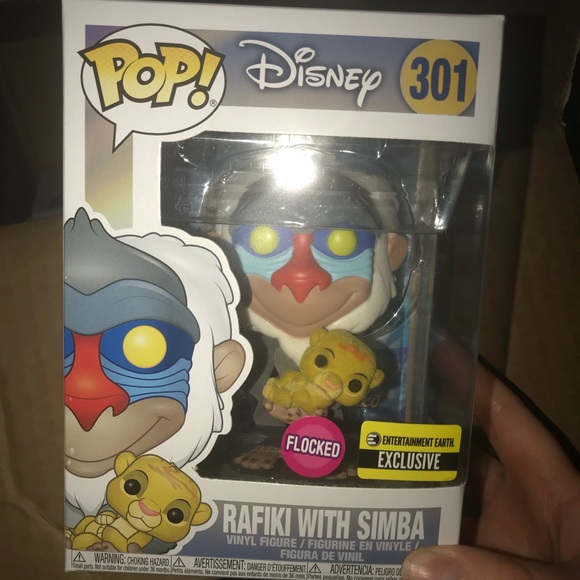 simba flocked funko